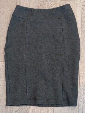 Betabrand Dark Gray Women's Pencil Skirt XS